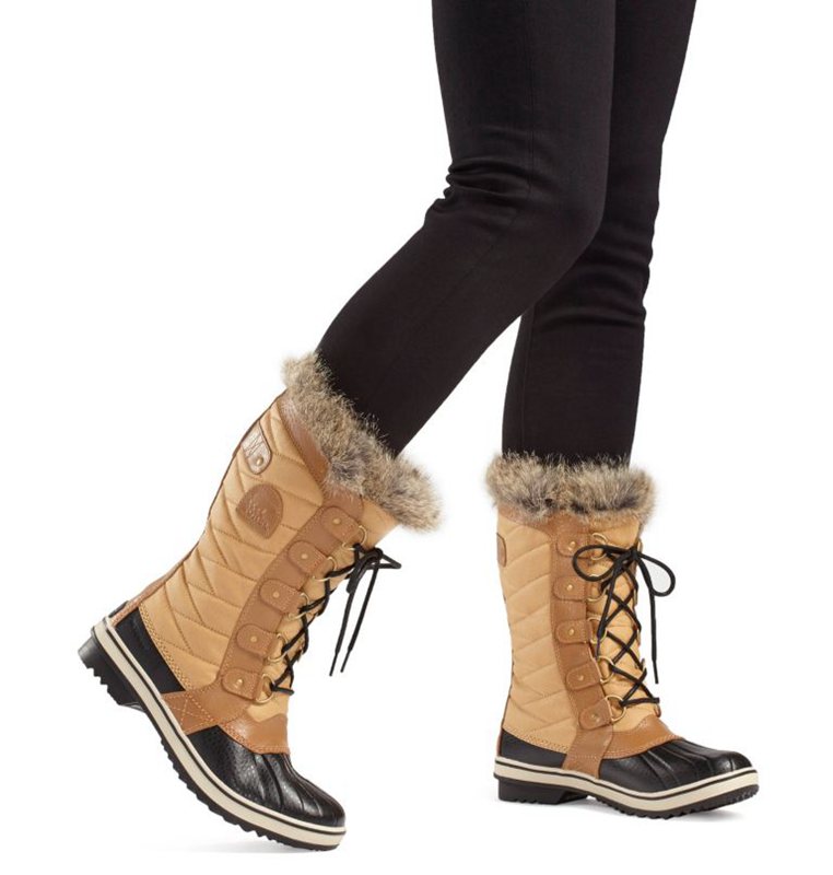 Womens Snow Boots Brown/Black - Sorel Tofino™ II Mid - 491580-TLX